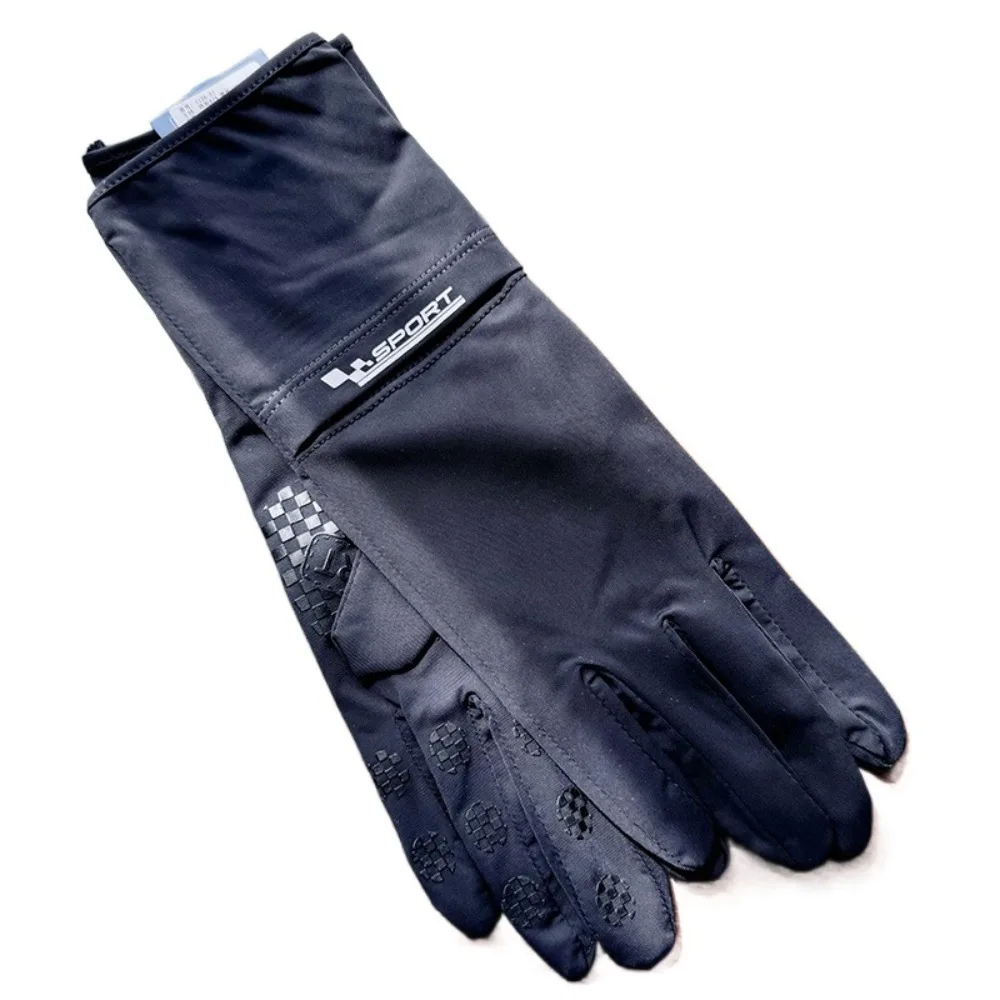 

Ice Silk Women Sunscreen Gloves Breathable Anti-UV Sun Protection Riding Gloves Touch Screen Non Slip Summer Driving Mittens