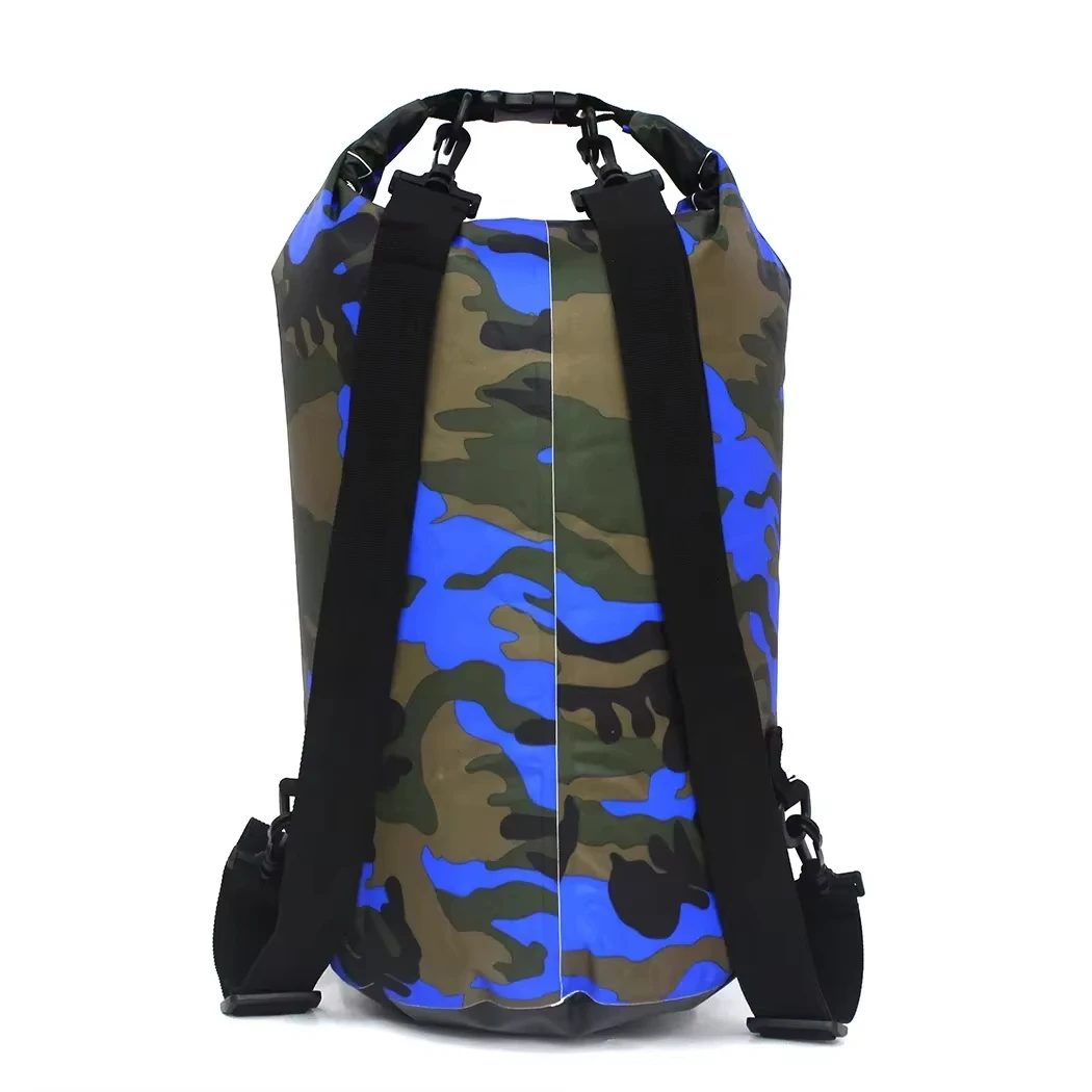 Swimming PVC Pack Dry Bag Backpack for Women Men 2/5/10/15/20/30L Waterproof Shoulder Kayak Drifting Rafting Surfing Boating Bag image 5
