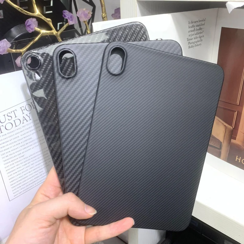 

Suitable iphoneipad mini6 carbon fiber protective 2024 new tablet cover real