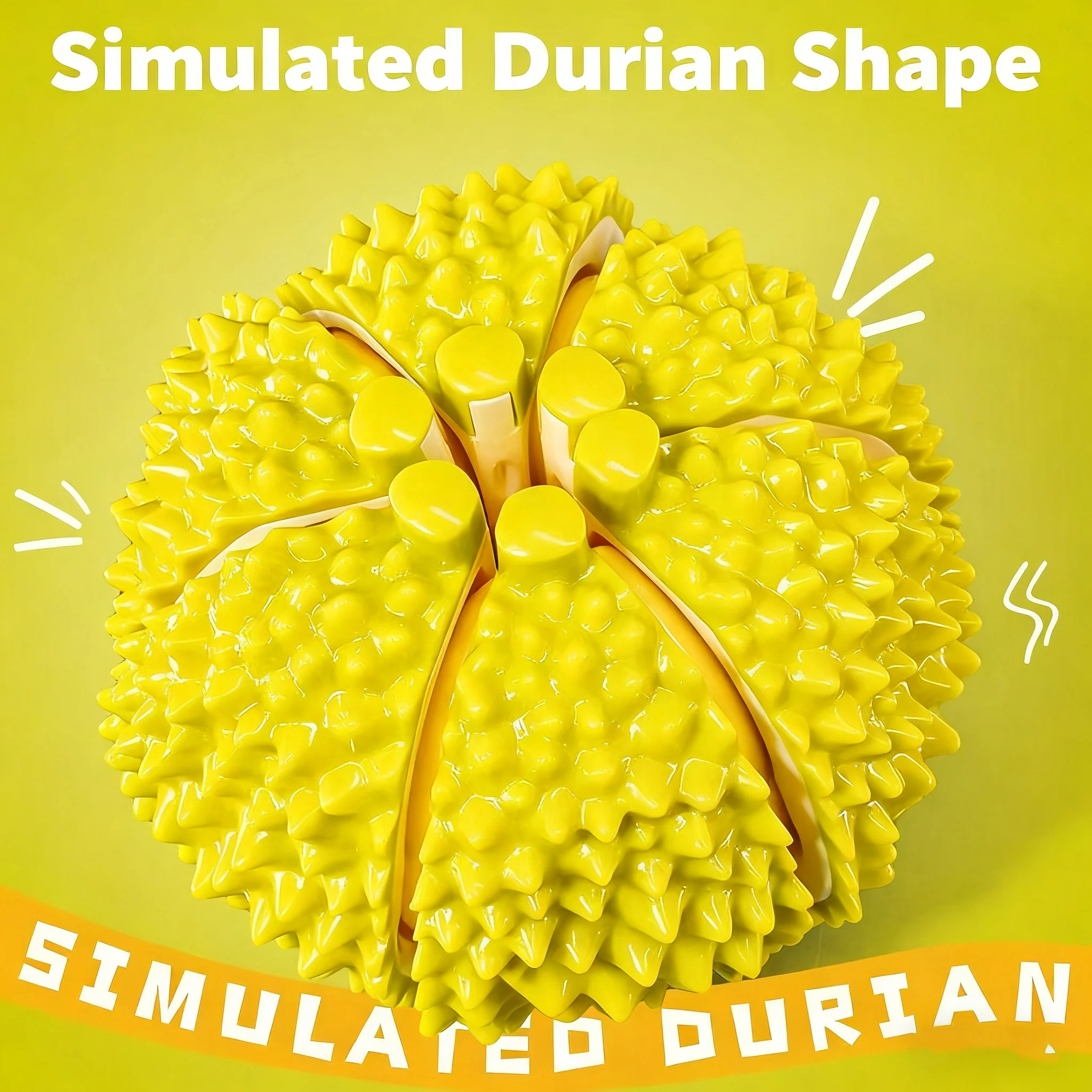 Giocattoli da taglio per frutta fai-da-te Fai finta di giocare a frutta e verdura da cucina Casa da gioco pelabile Durian altamente simulata con coltello Natale