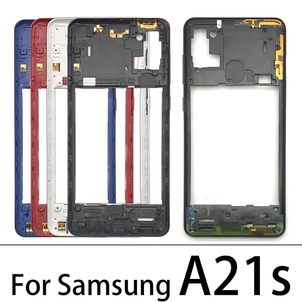 Middle Frame Holder Housing For Samsung A21s A20s A30s A50s A70s Replacement Repair Parts