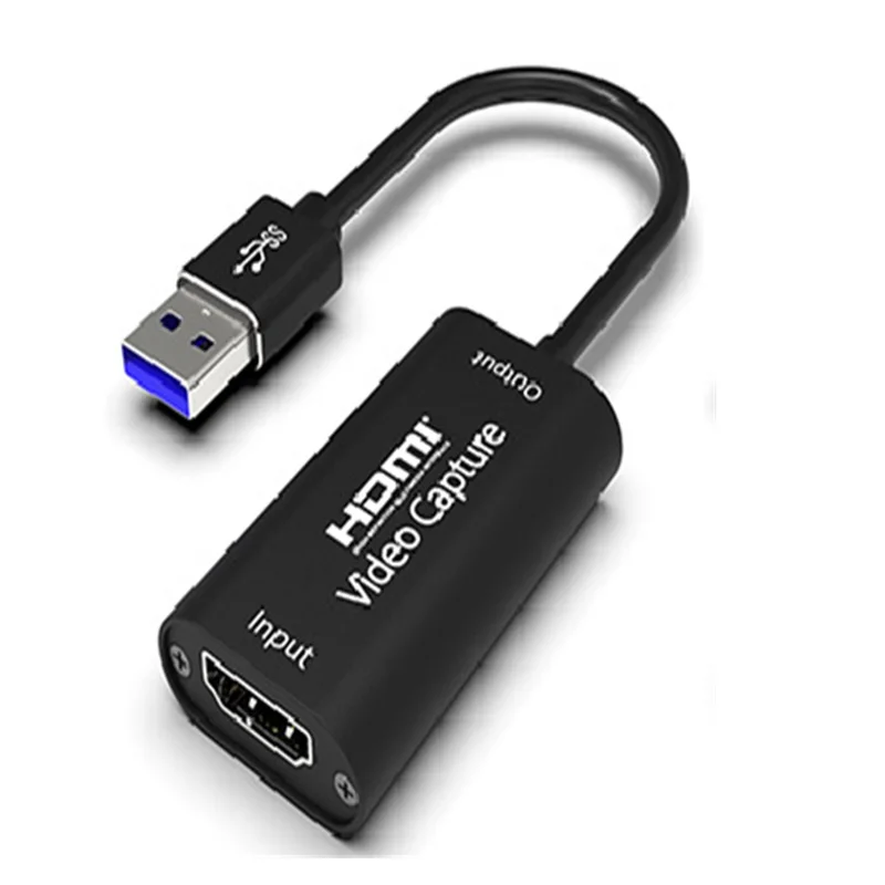 

HD 1080P HDMI-compatible USB Video Capture Card USB 3.0 Video Grabber Adapter For PC Game Camera Recording Live Streaming