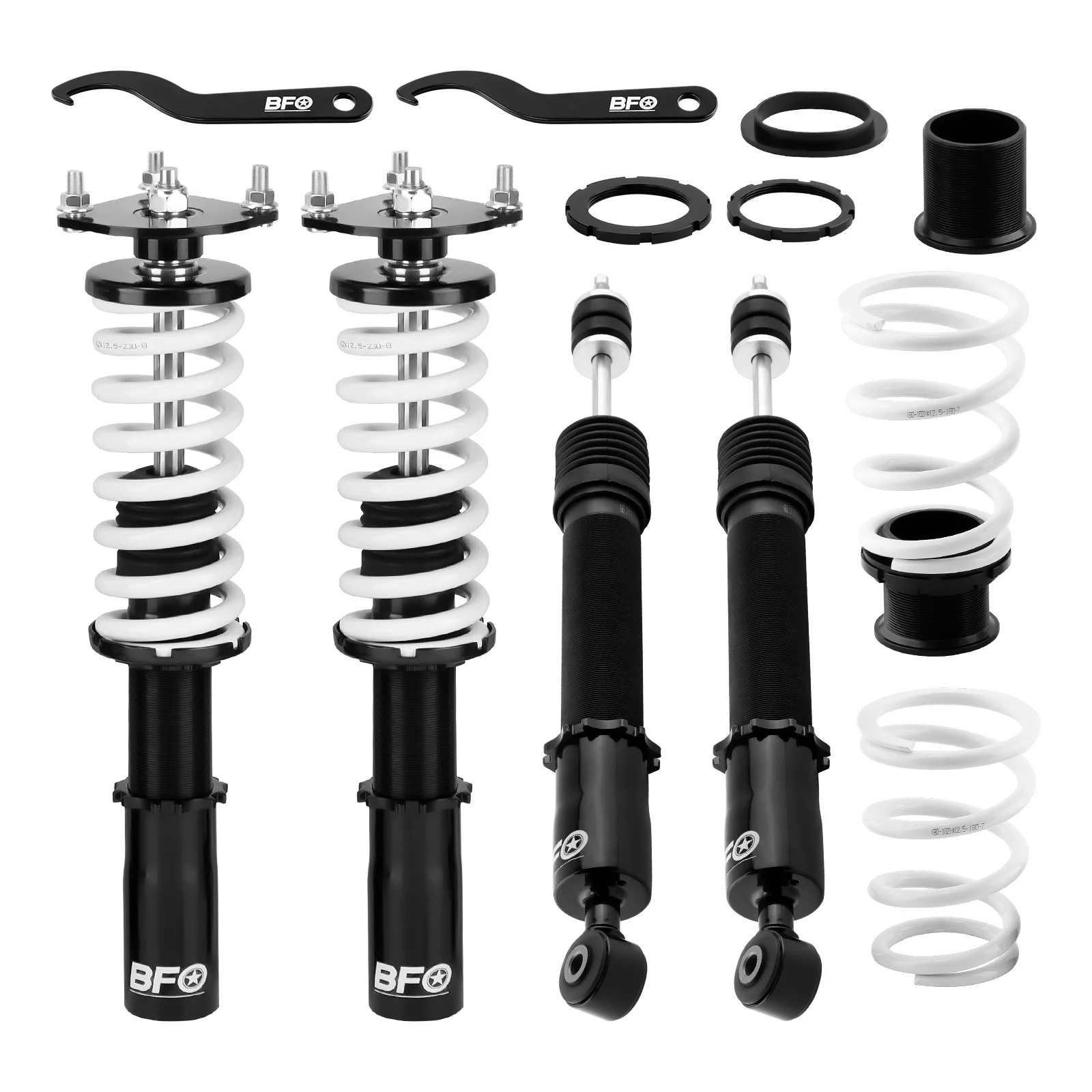 BFO Coilovers Struts For FORD MUSTANG 99-04 Suspension Kit Adjustable Height Coilovers Suspension Lowering Kit