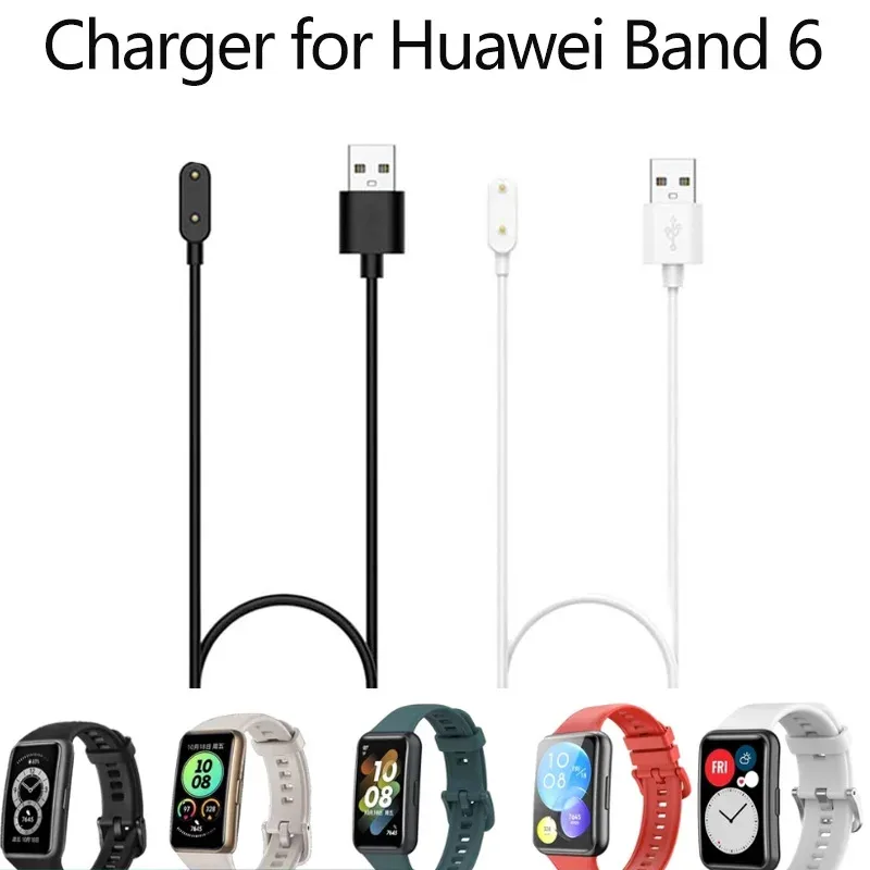 

1m USB Charging Cable For Huawei Band 10/9/8/7/6 Charger Cable For Huawei Watch Fit 3/Fit 2/Fit/Honor Watch ES