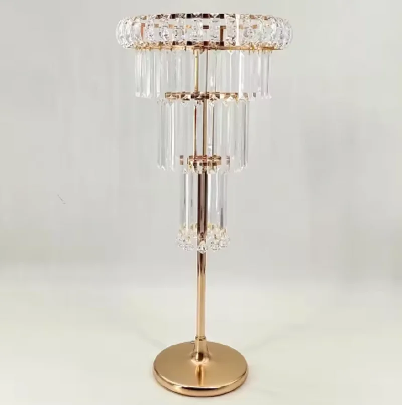 2/6/8/10pcs Illuminated Acrylic Vase Wedding Party Supply Store Store Canderabra Birthday Party Holder Home