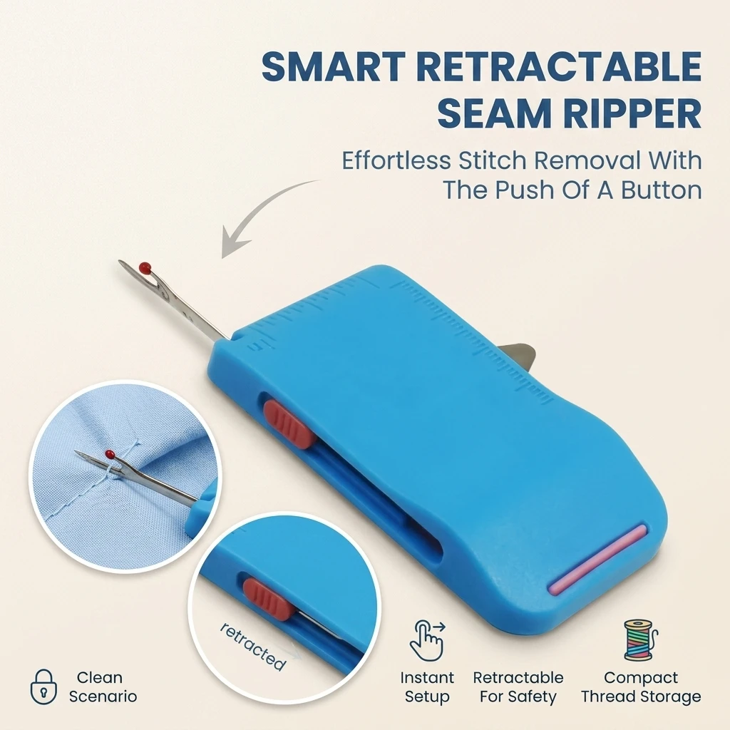 High Strength Plastic Sewing S - Seam Ripper Tool review and price