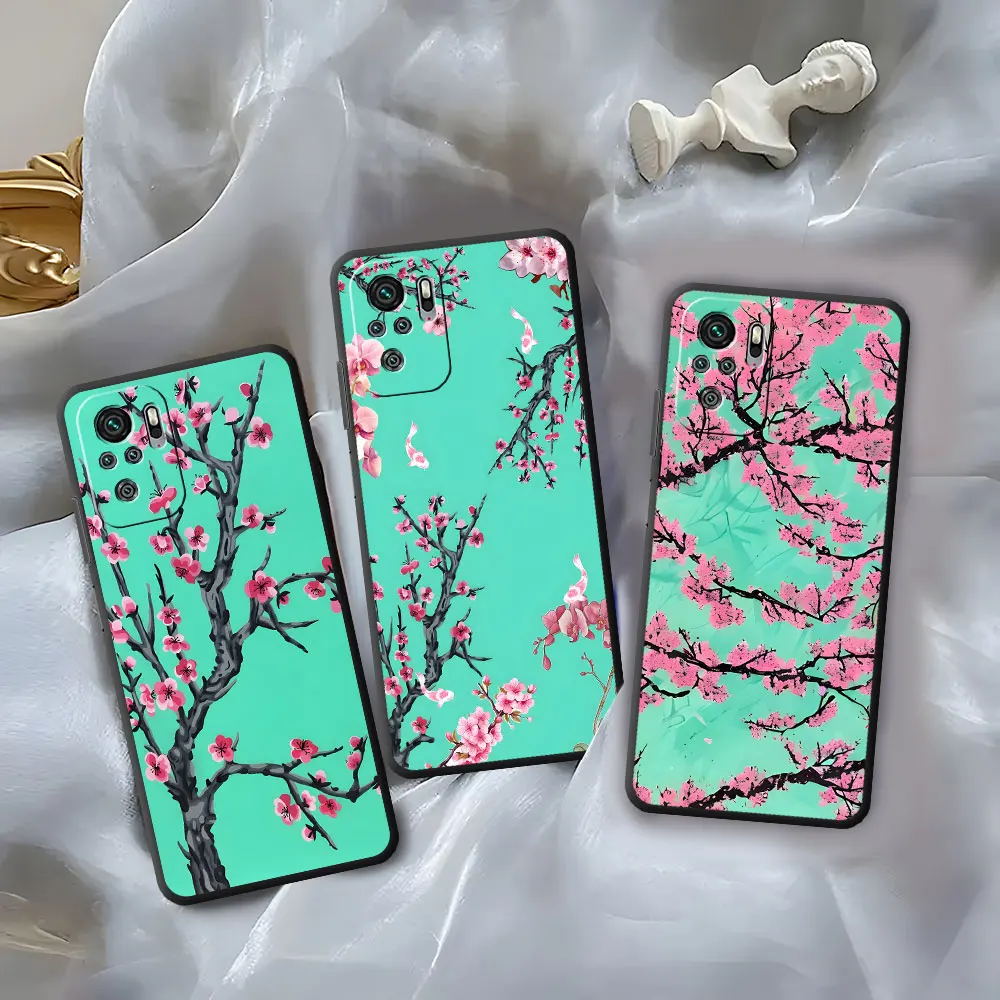 Funda estética Vaporwave Arizona Iced Tea para Xiaomi Redmi 15C 8 A5 12 6 7A 9C 12C 8A 6A 9 9A 9T 10 10A TPU cubierta negra para teléfono