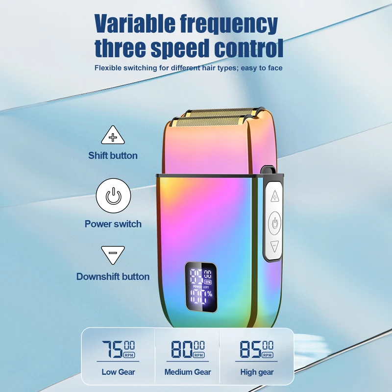 New 3 Sets of Mother-and-child Electric Hair Clippers for Men's Home Haircut Machine Hair Salon High-power Hair Trimmer Cutting