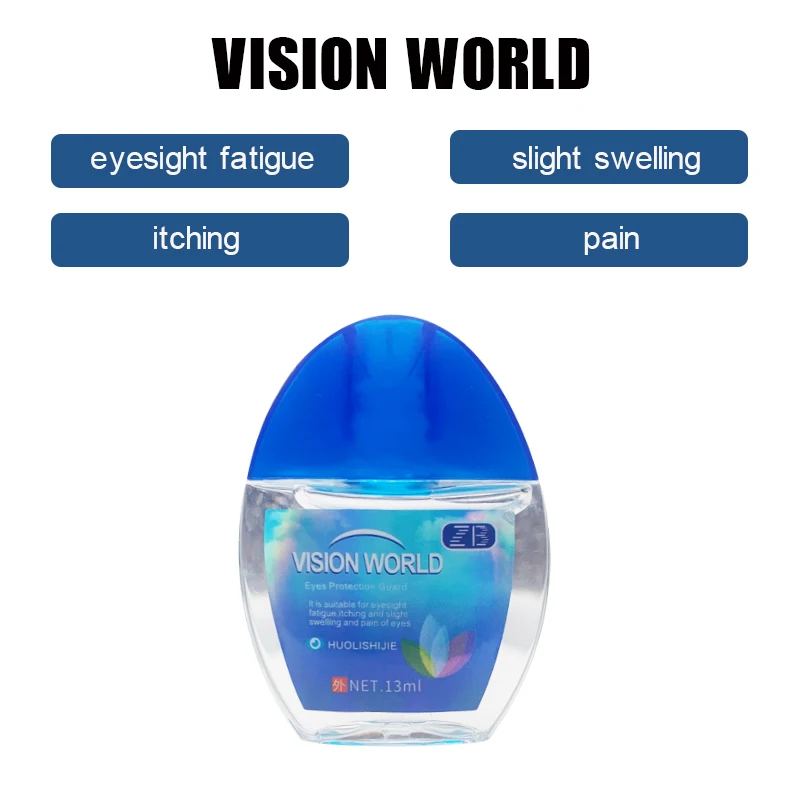 15ml Cool Eye Drops Medical Cleanning Eyes Relax Massage Eye Care Health Products Detox Relieves Discomfort Removal Fatigue