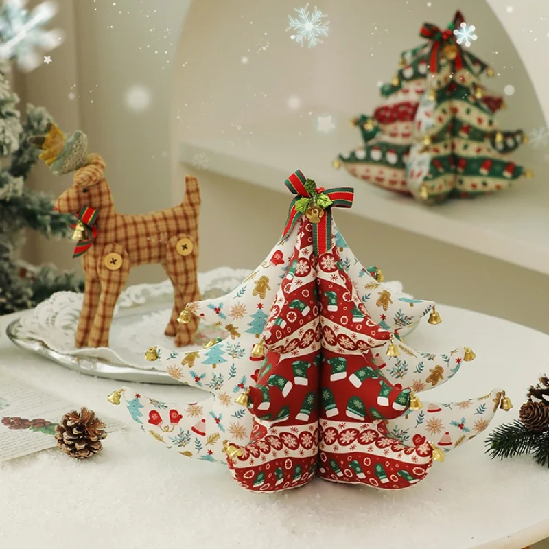 在庫あり 2025年新作 クリスマスツリーオーナメント 小型小道具 エルク飾り ホリデー雰囲気デザイン クリスマスシーンデコレーション