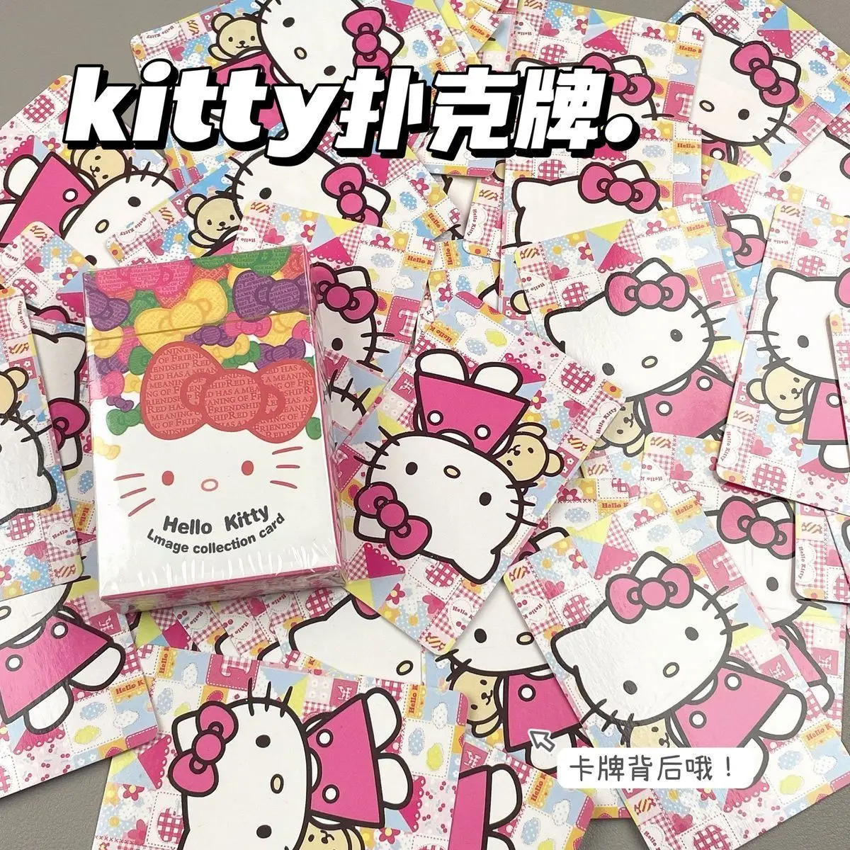 

Аниме Hello Kitty Игральные карты Вечеринка Карточная игра Карточная игра Весенняя прогулка Милый студент Kt Cat Настольная игра Вечеринка Развлечения Игрушки Подарки