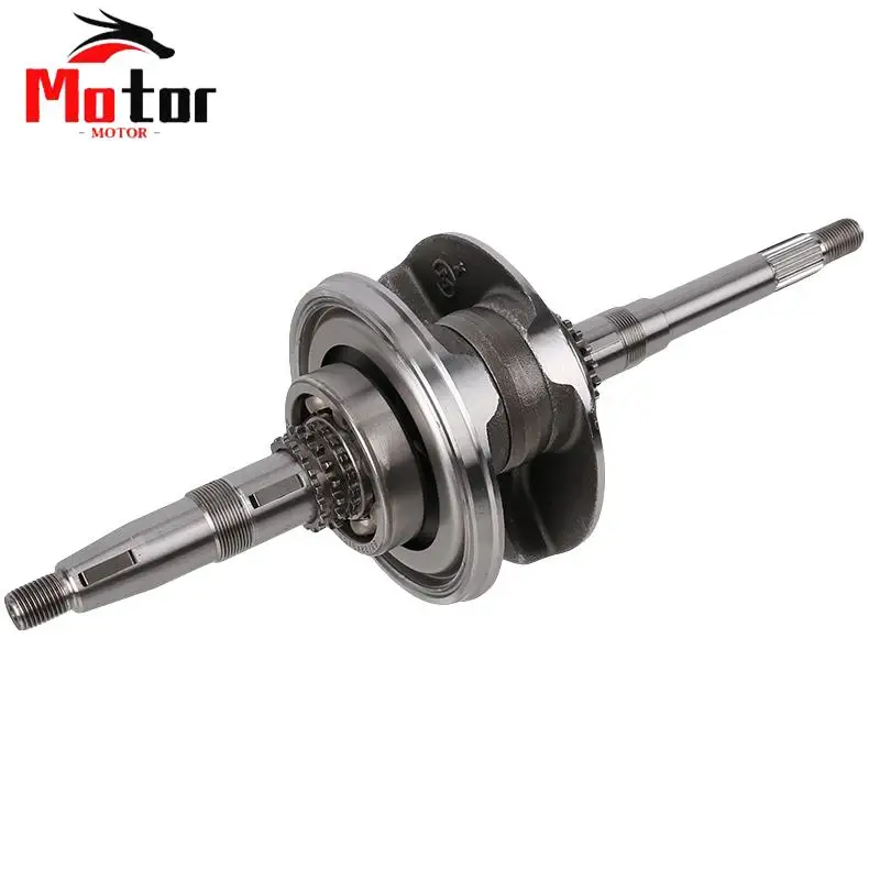 Motorcycle crankshaft assembly for Gy6 180cc balance crankshaft engine crankshaft connecting rod assembly accessories crankshaft