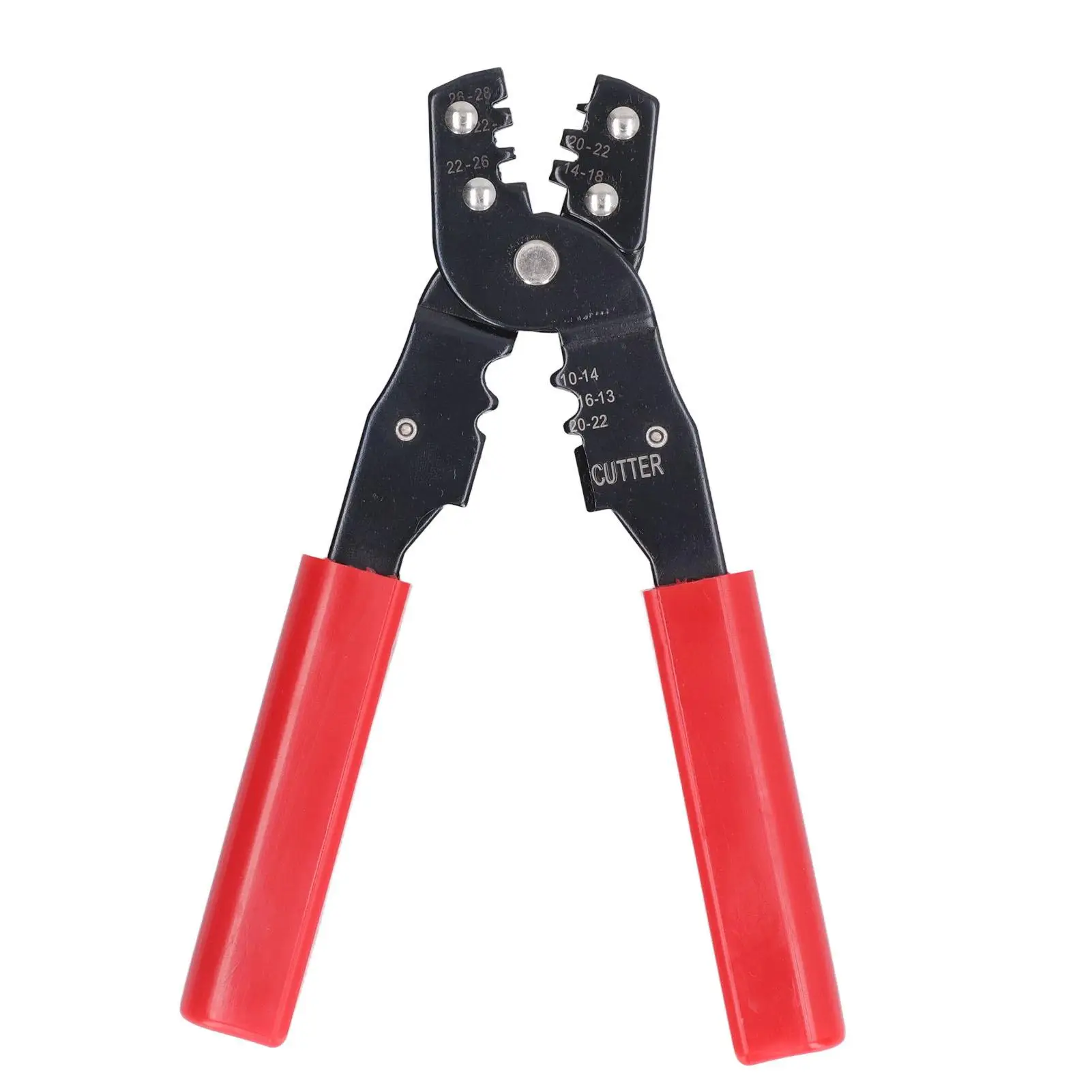 Portable Terminal Crimper Tool & Wire Stripper Cutter - Easy Use, Versatile Design for Efficient for connector Applications