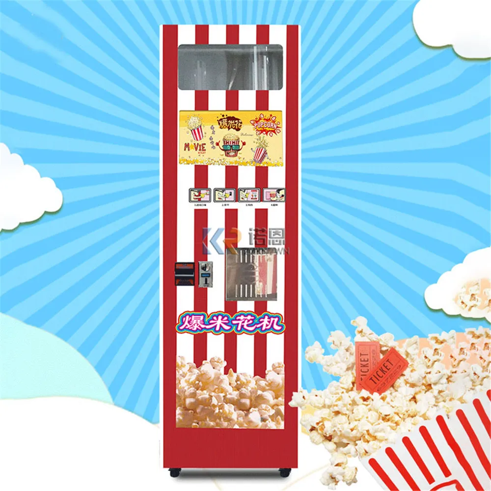 2023 Popular Design Automatic Popcorn Vending Machine Food Vending Machine Popcorn