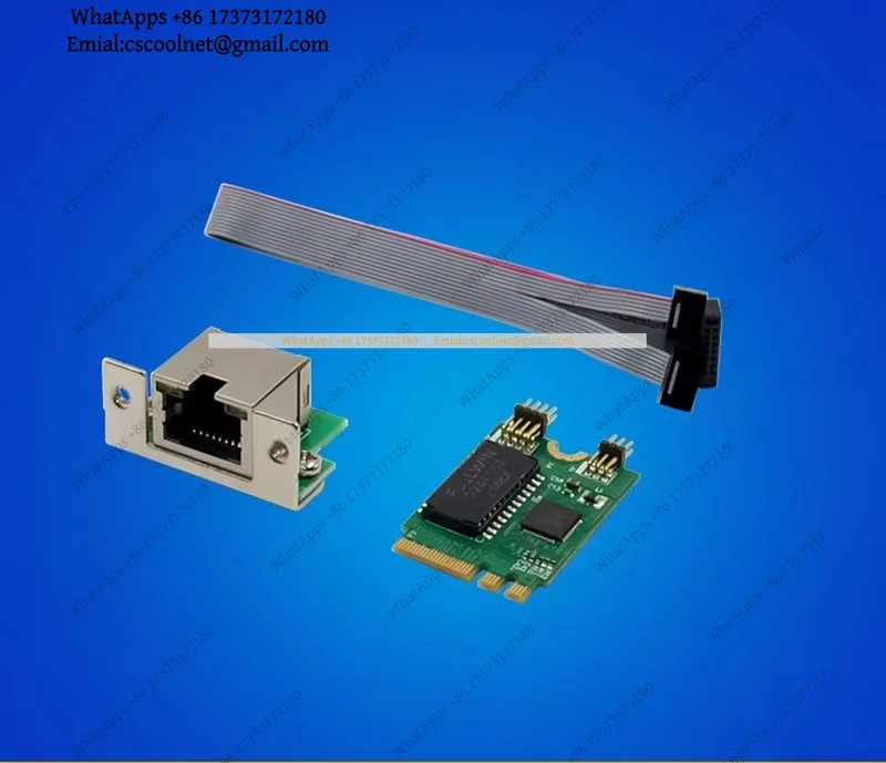 Mini PCIe M.2 A+E To RTL8111F Gigabit Ethernet Card Single Port RJ45 Network Adapter