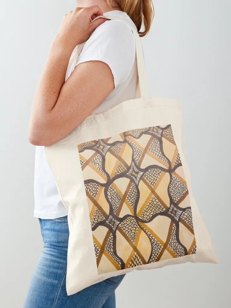 Abstract Intricate Neutral Pattern Tote Bag Handbags women sacs de shopping tote bag woman Tote Bag