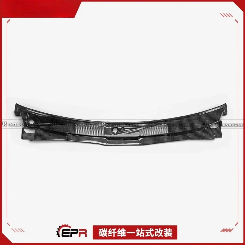 Suitable GTR R33 SAAR Dry Carbon Fiber Style Windshield Wiper Blade Cover (Modification Component)