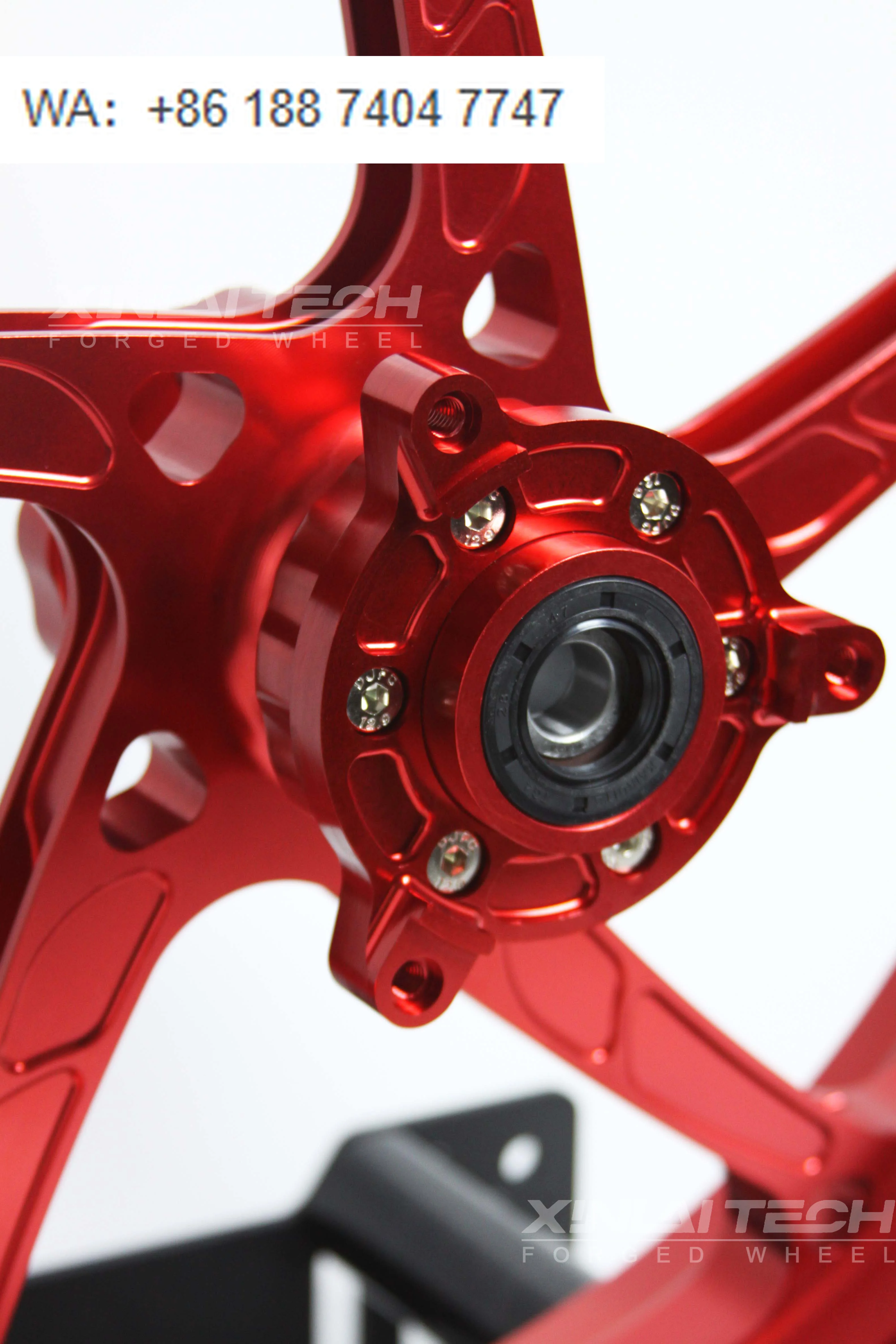 XL Anodized Motorcycle Rims for Sportbike Upgrades Custom Color Anodized Forged Supermoto Wheels for Kawasaki Ninja GSX-R Rims