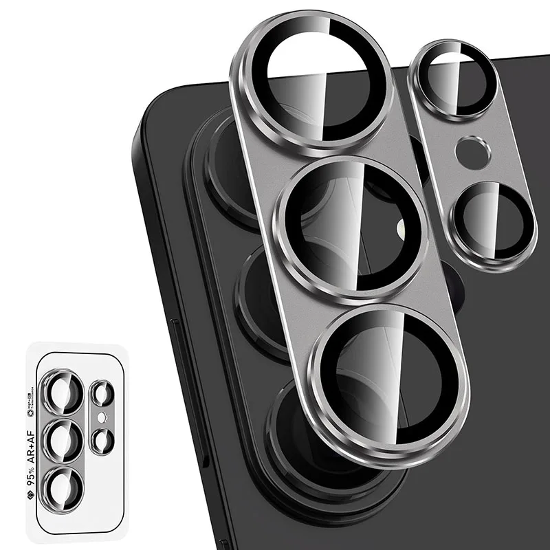 

Защитная пленка из металлического алюминиевого сплава для камеры Samsung Galaxy S26 Ultra S26 Plus S26, защитная крышка для задней линзы, защитная пленка для объектива