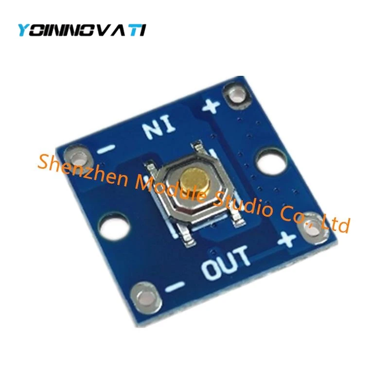 YT 1pcs Light Touch Electronic Switch Module Bistable Push Button Single Button Switch Board Push Button Self-locking PWM