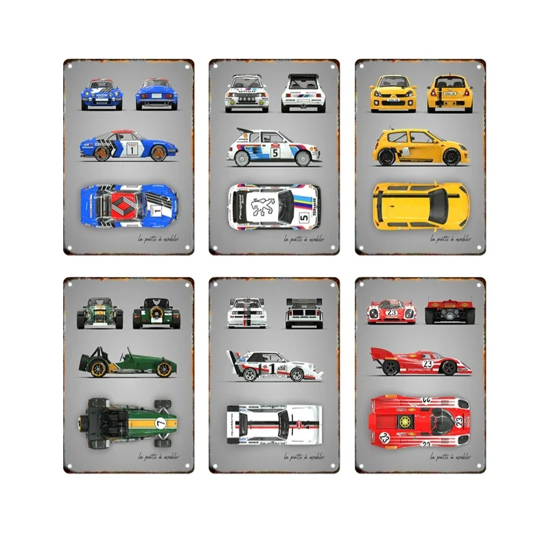 لوحة قصدير معدنية عتيقة للسيارة القديمة، لوحة لافتة مطبوعة، ملصق يرتديه، المنزل، غرفة المعيشة، Rendong، المرآب، النادي، ديكور فني جداري، Aest