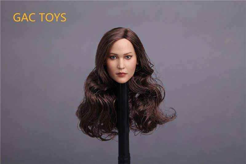 GACTOYS GC003 1/6 European American Film Television Girls Head Carving Model Accessories Fit 12'' Action Figure Body In Stock