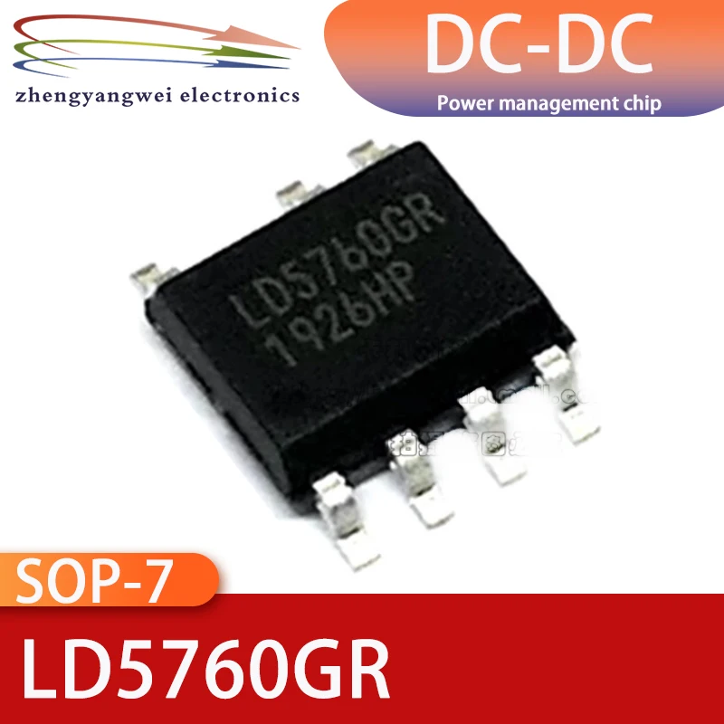 5 sztuk LD5760GR LD5760AGR LD5760 5760 SOP-7 SMD LCD układ zarządzania energią nowy produkt w magazynie oryginał