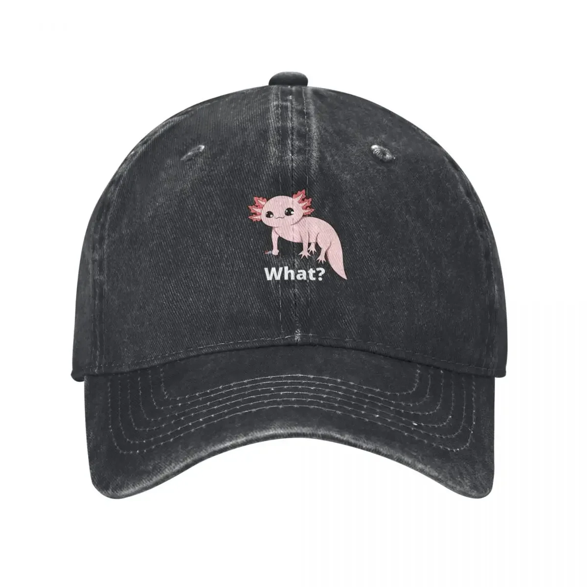 what? axolotl knife Baseball Cap Golf Hat Military Cap Man Sports Cap fishing hat Female Men's