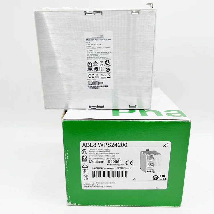 

Universal Switching Power Supply 3 Phase 24V 20A New Original ABL8WPS24200