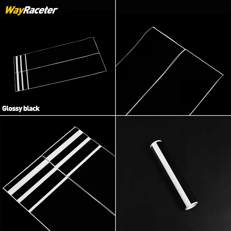 2 Pcs/Set Car Engine Cover Carbon Fiber Vinyl Decal Bonnet Stripes Sticker For M5 G99 Touring G90 M Perfoormance 2025 2026