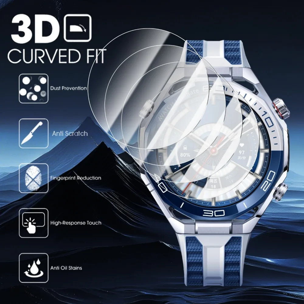 1/5Pcs Screen Protector for Huawei Watch Ultimate 2 Tempered Glass Premium Clear HD Anti-Scratch Protection Film Accessories