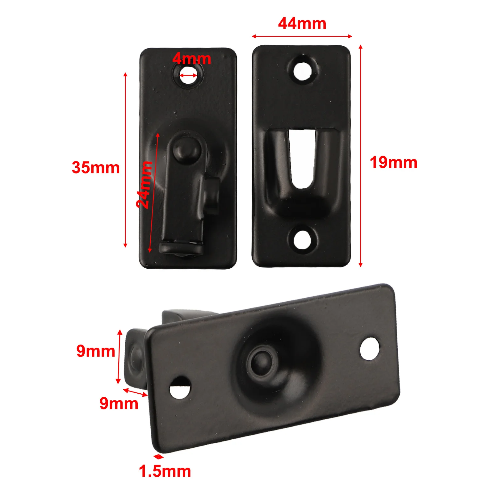 هوك مشبك هوك قفل البراغي تركيب الأبواب المعدنية الخصوصية اسم المنتج الزاوية اليمنى خزائن تصميم الدورية #2