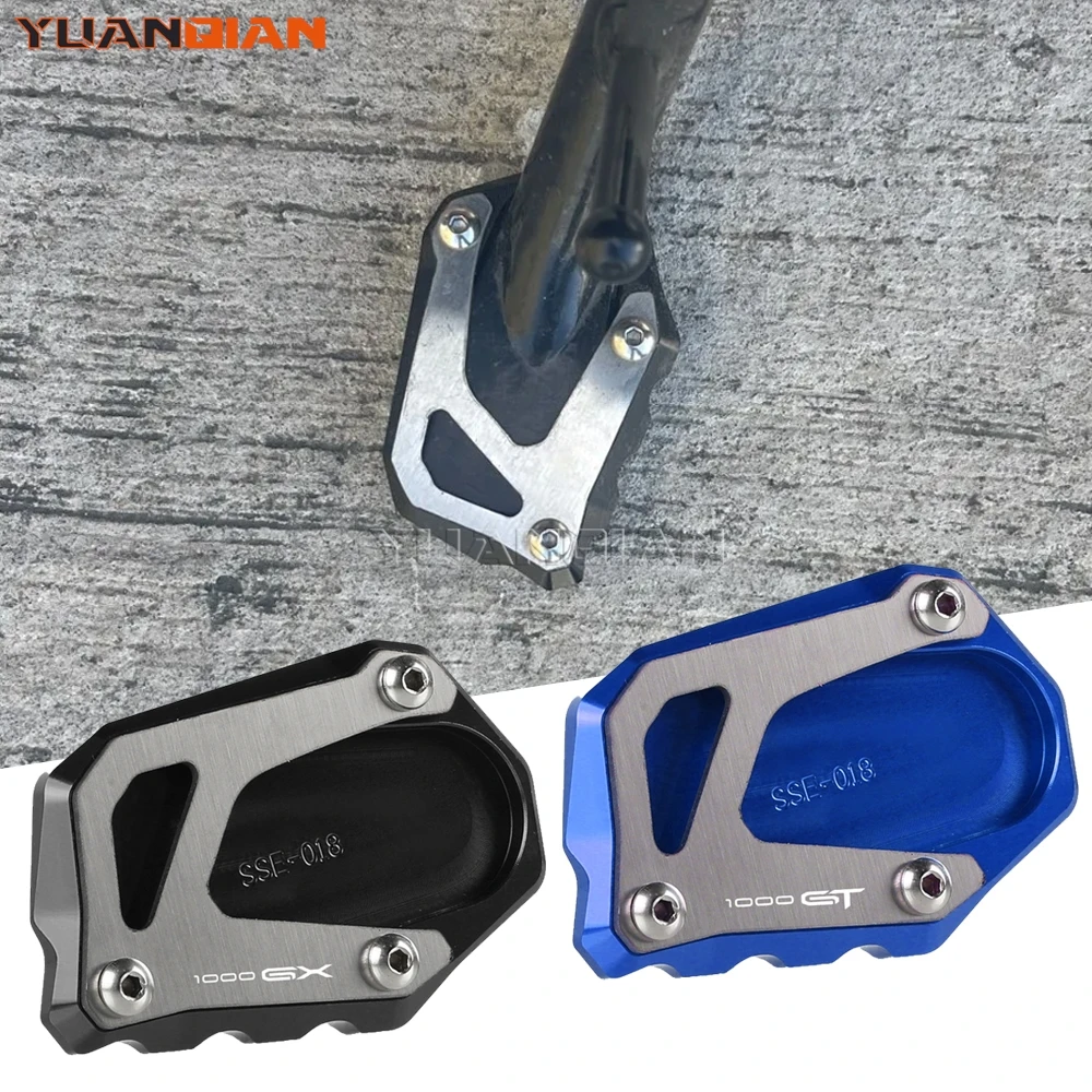 

Side Stand Extension Enlarger Support Plate Pad For Suzuki GSXS950 GSX-S1000 Katana GSX-S1000F GSX-S1000GT GSX-S1000GX 2015-2026