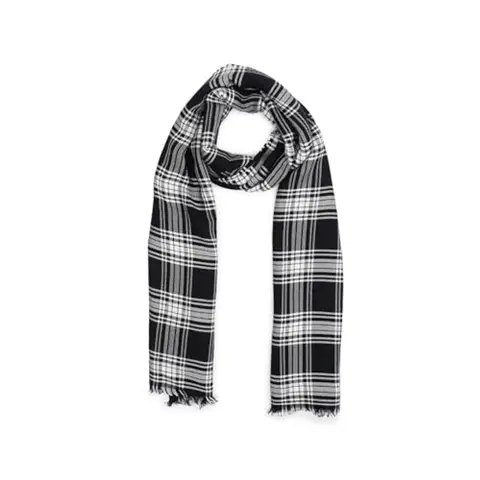 Herr Vändbar Rutig Halsduk Klassisk Vinterhalsduk för Kall Väder Svart Perfekt för Utomhusaktiviteter, Pendling och Vardagskläder 8 best sales svart sjal - №5