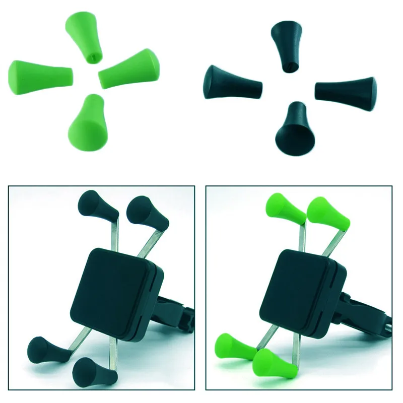 2/4pcs Universal Bike Phone Holder Accessories Silicone Cap For Cell Phone Bicycle motorcycle Mount Holder