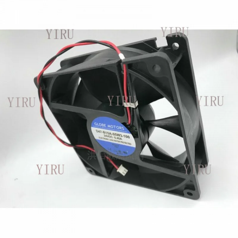 L for GLOBE MOTORS D47-B15A-05W3-100 24V 0.4A 12038 2-wire Inverter Cooling Fan