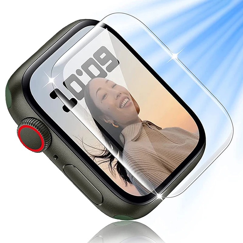 5pcs Hydrogel Film for Apple Ultra 1 2 49mm 7 8 9 41mm 45mm Full Screen Protector iWatch Series 6 5 4 SE 3 2 44mm 42mm 40mm 38mm