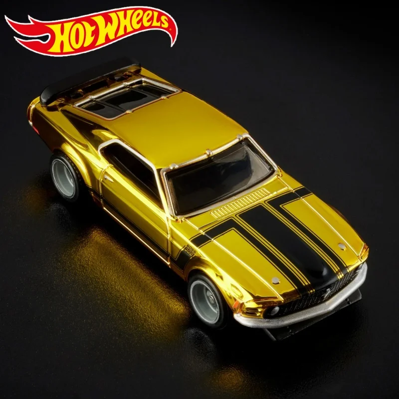 Hot Wheels – modèle de Simulation Rlc 1/64 Ford Mustang Boss 302, jouet de voiture, cadeaux de vacances, objets de collection, ornements de bureau, nouvelle collection