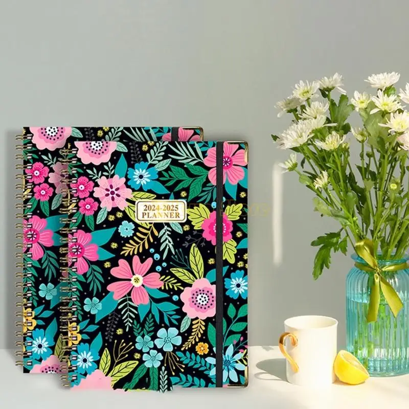 Q5WA 2024-2025 Еженедельный еженедельный планировщик в твердом переплете Академический планировщик с датированной страницей