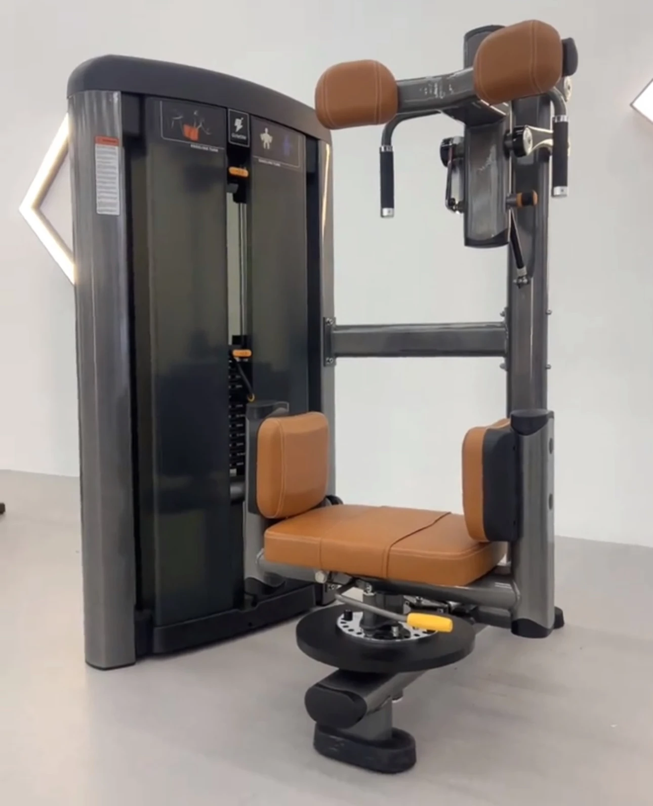 

Adjustable Steel Gym Fitness Bodybuilding Machines Pin Load Selection Equipment for Torso Rotation Strength Training Chest Back