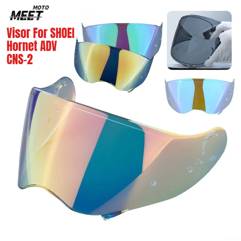ل SHOEI الدبور ADV CNS-2 خوذة عدسة درع الزجاج الأمامي دراجة نارية خوذة الملحقات خوذة استبدال أجزاء #1