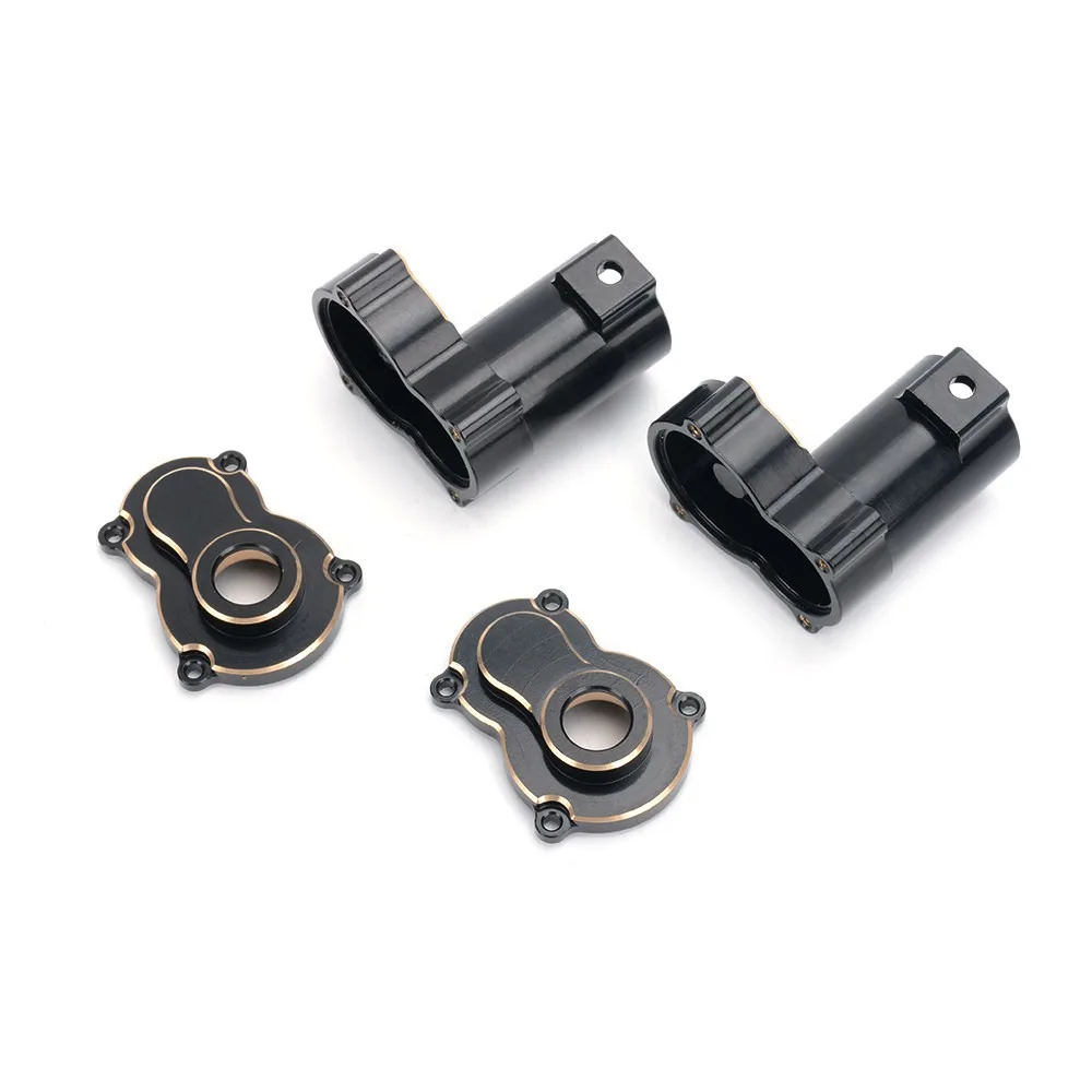 P860118 Rear Straight Axle Cover L/R(Cu.) P860117-Steering Mount L/R(Cu.)  For EX86170 1/10 RC