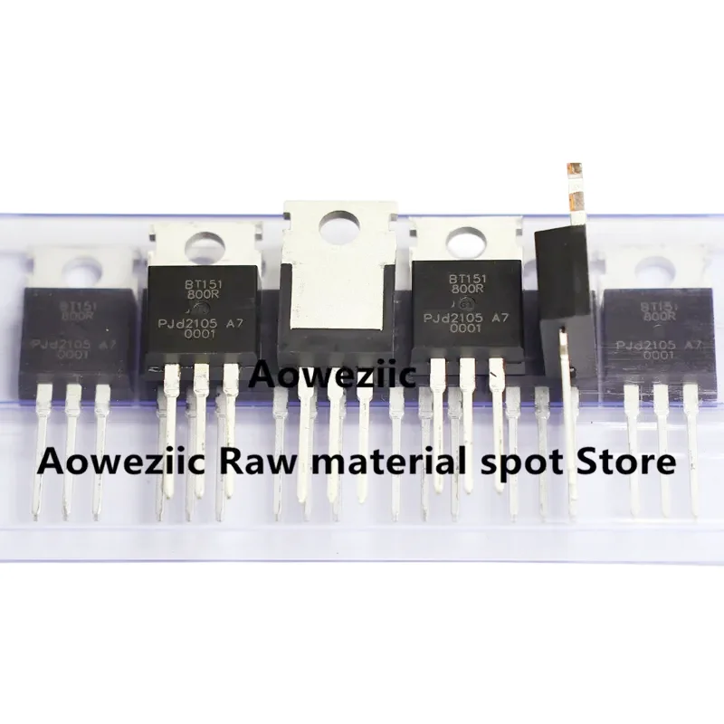 Aoweziic 100% New Imported Original BT151 BT151-500C BT151-500R BT151-800R TO-220 Single Transistor Triode