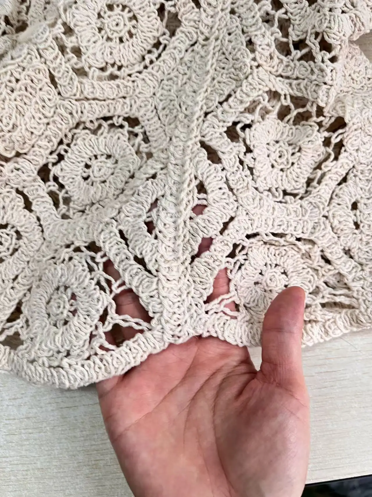 Long Sleeve Crochet Knit Top Beach Bikini Cover Up Button-up Cardigan Blouse Women blusas para mujer Vacation Boho Outfit