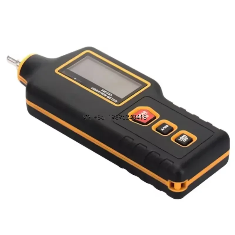 Wmwmnu for SW-63A Handheld Digital High Accuracy Vibration Tester Seismograph Analyzer Mechanical Equipment Motor Fault