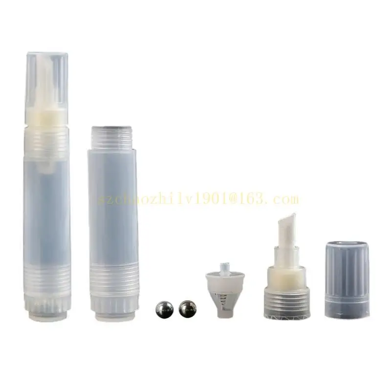62Ka 2 PCs 8mm Cabeça inclinada Marcadores pintura vazios Os suprimentos arte marcador acrílica caneta para