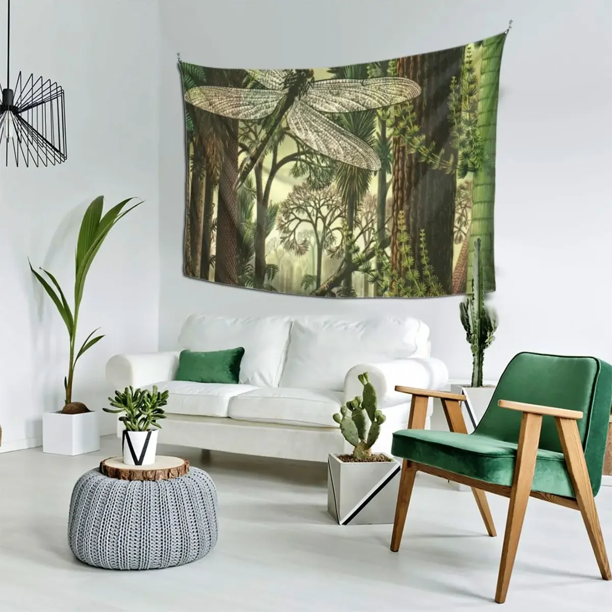 

Dragonfly Forest - Vintage Illustration Tapestry Room Decor Korean Style Decoration Aesthetic Tapestry
