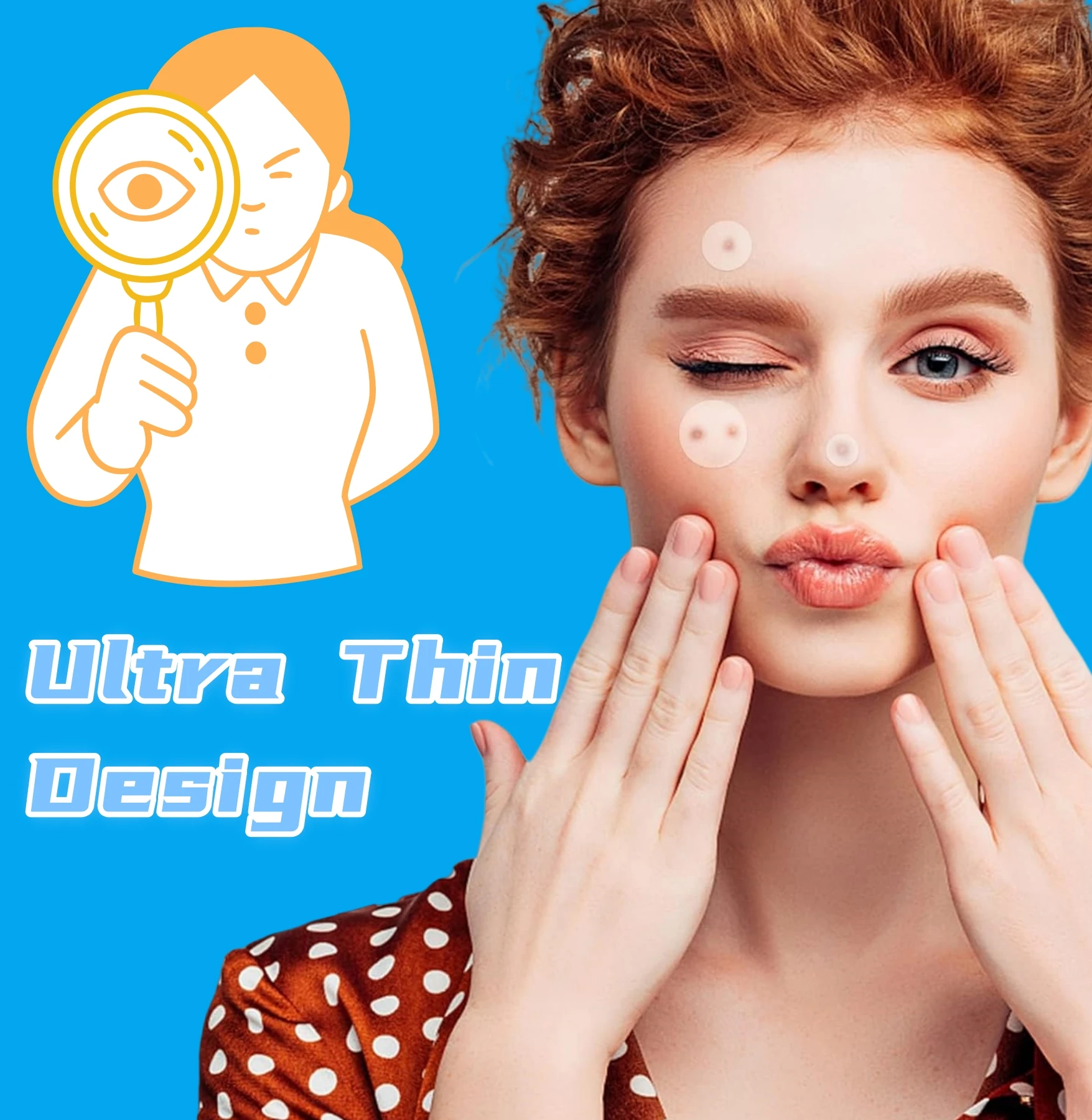 300 قطعة من رقعة البثور الغروانية المائية مع شجرة الشاي والزيت العطري تتضمن بقع حب الشباب لتقليل المسام للبشرة الواضحة