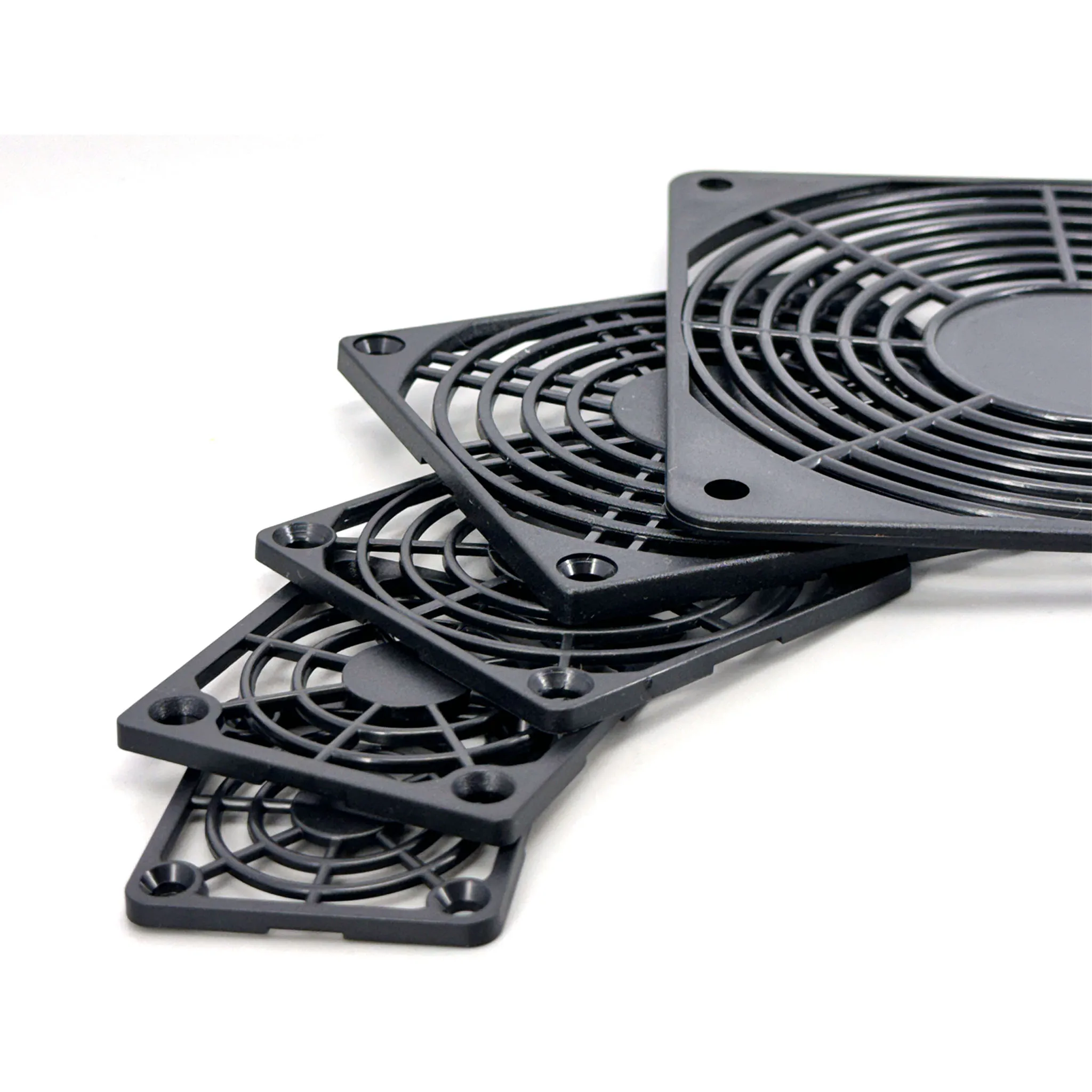 PC Fan Dustproof Cover Mesh Grill Guard Protector with Removable Front Plate 40mm 50mm 60mm 80mm 120mm for PC Case Cooling Fan