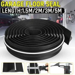 1.5M/2M/3M/5M 74x14mm Garage Threshold Door Weather Rubber Seal Strap Floor Seal Waterproof Dustproof Special PVC Rubber Strip